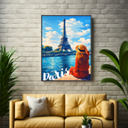 Affiche Tour Eiffel - Icône intemporelle de Paris