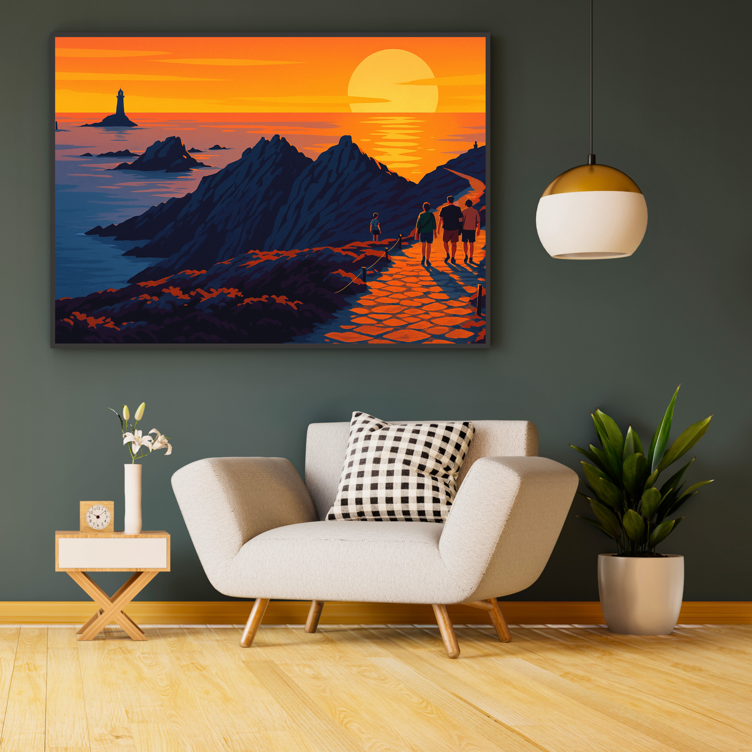 Affiche Pointe du Raz – Finistère sauvage et sublime