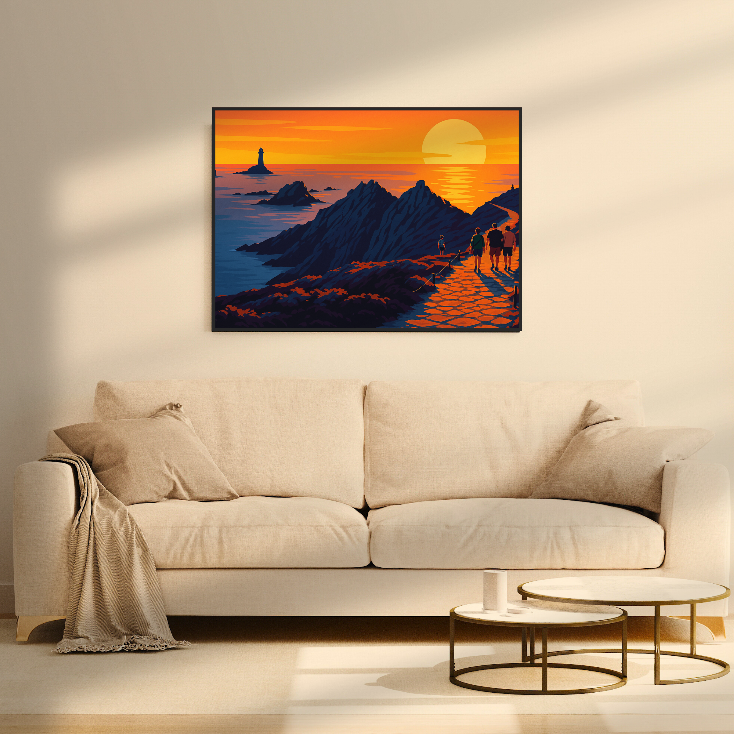 Affiche Pointe du Raz – Finistère sauvage et sublime