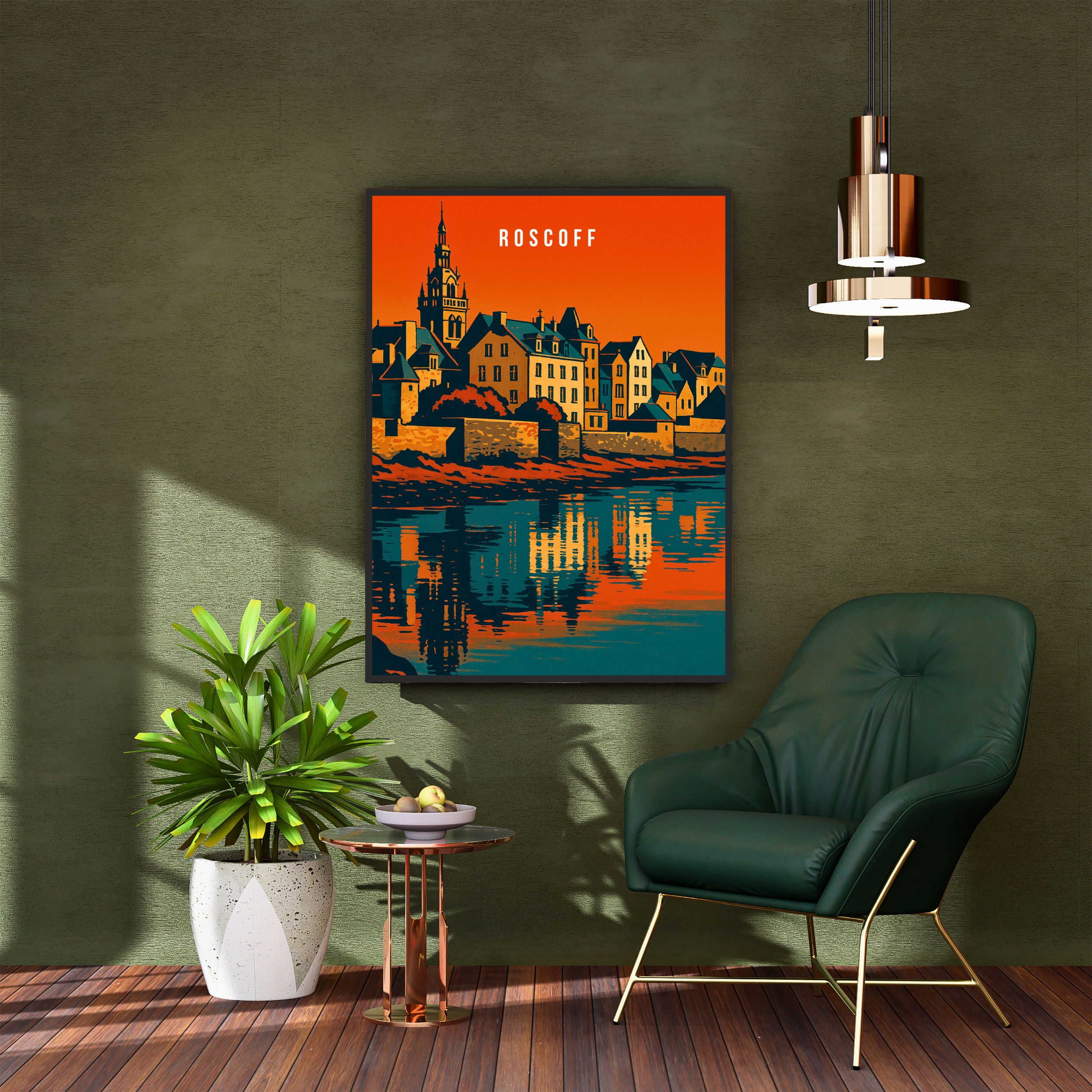 Affiche Roscoff – Les Bretons au grand large