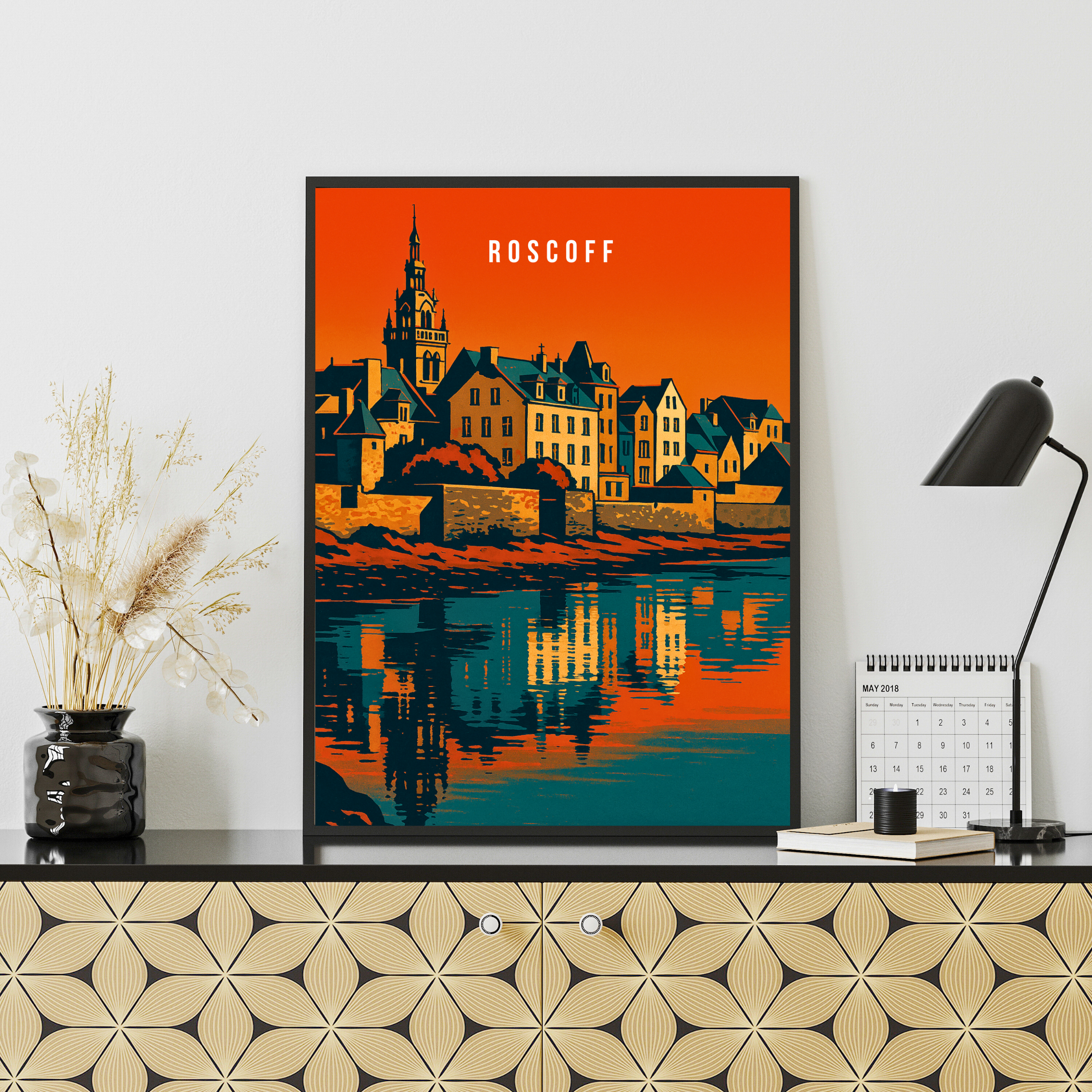 Affiche Roscoff – Les Bretons au grand large