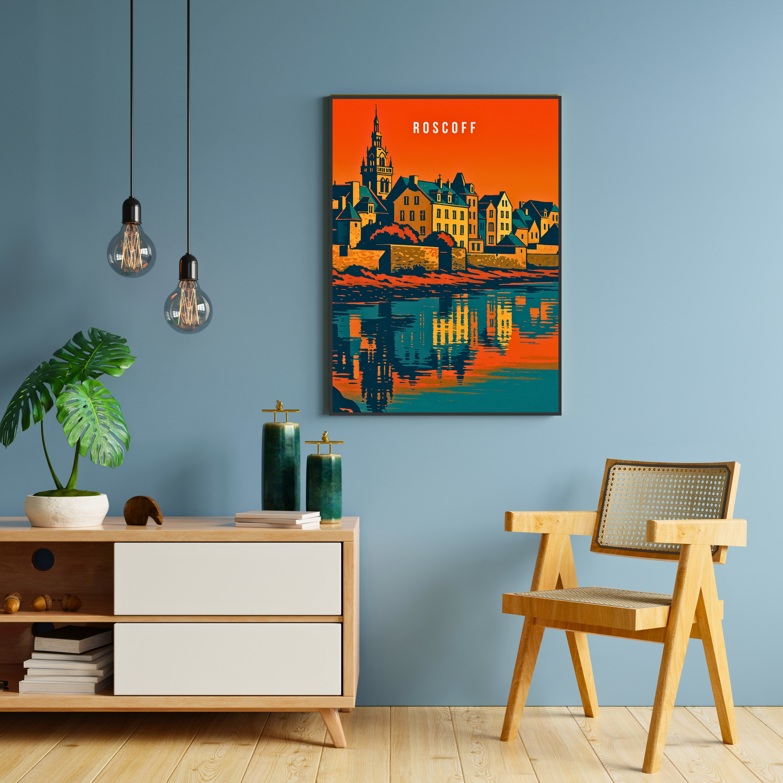 Affiche Roscoff – Les Bretons au grand large