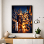 Affiche Rouen – Poster déco ville au style moderne