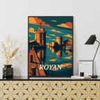 Affiche Royan – Soleil, modernisme et océan