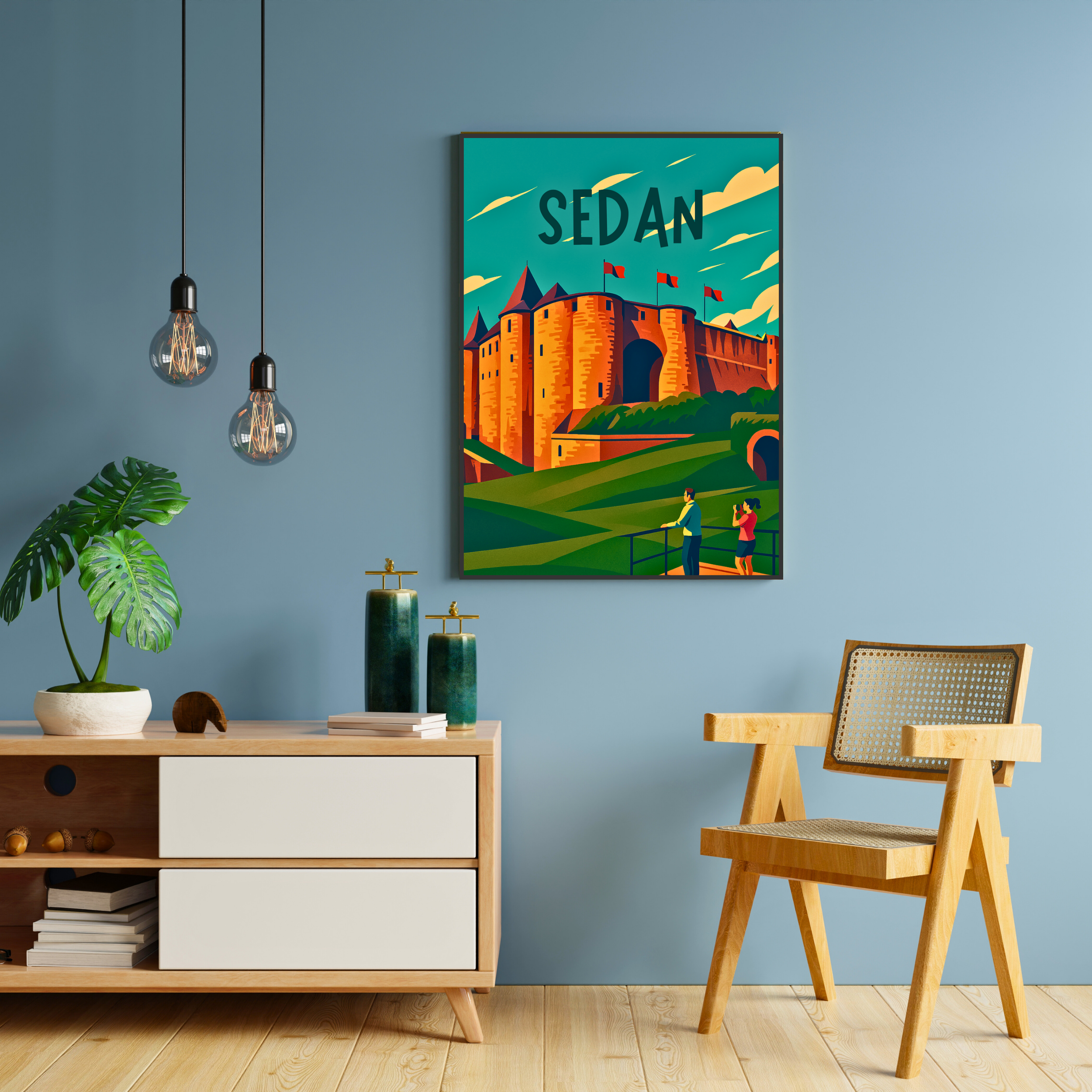 Affiche Sedan – Forteresse et histoire vivante