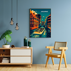 Affiche Strasbourg – Canaux, charme et histoire