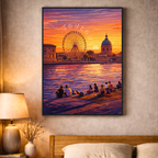 Affiche Toulouse – Esprit local & style moderne