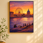 Affiche Toulouse – Esprit local & style moderne