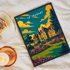Affiche Le Touquet – Chic, plage et art déco