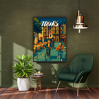 Affiche Tours – Loire, patrimoine et élégance