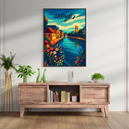 Affiche Troyes – Colombages et charme médiéval